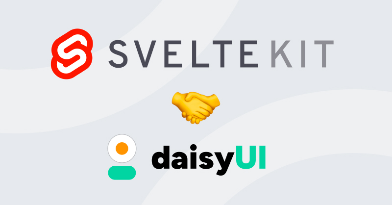 How to install SvelteKit with daisyUI?